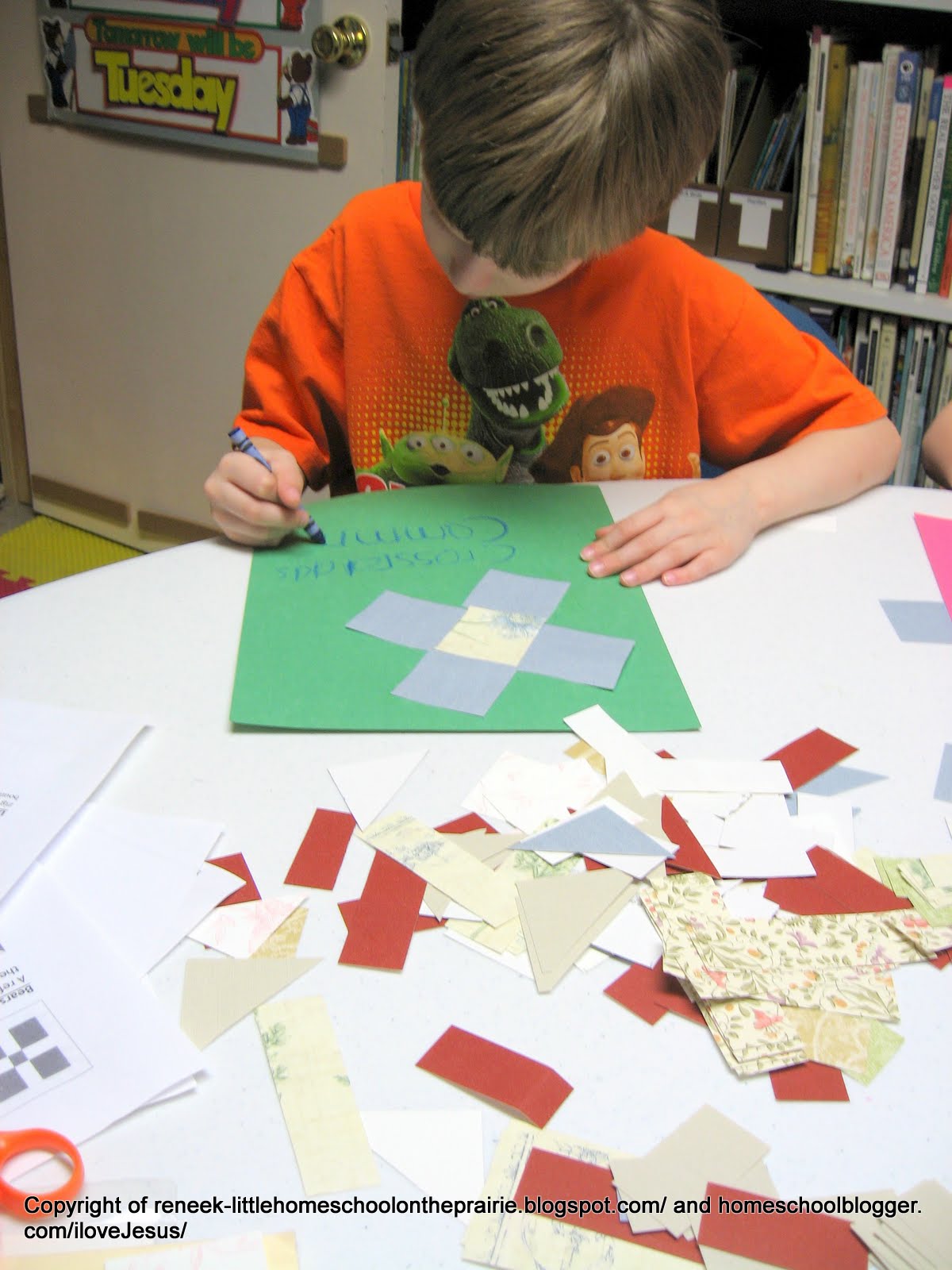 Little Homeschool on the Prairie The Underground Railroad Quilt Code Craft