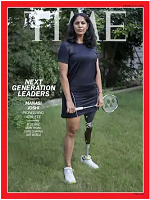 Manasi Joshi on the cover page of Time megazine