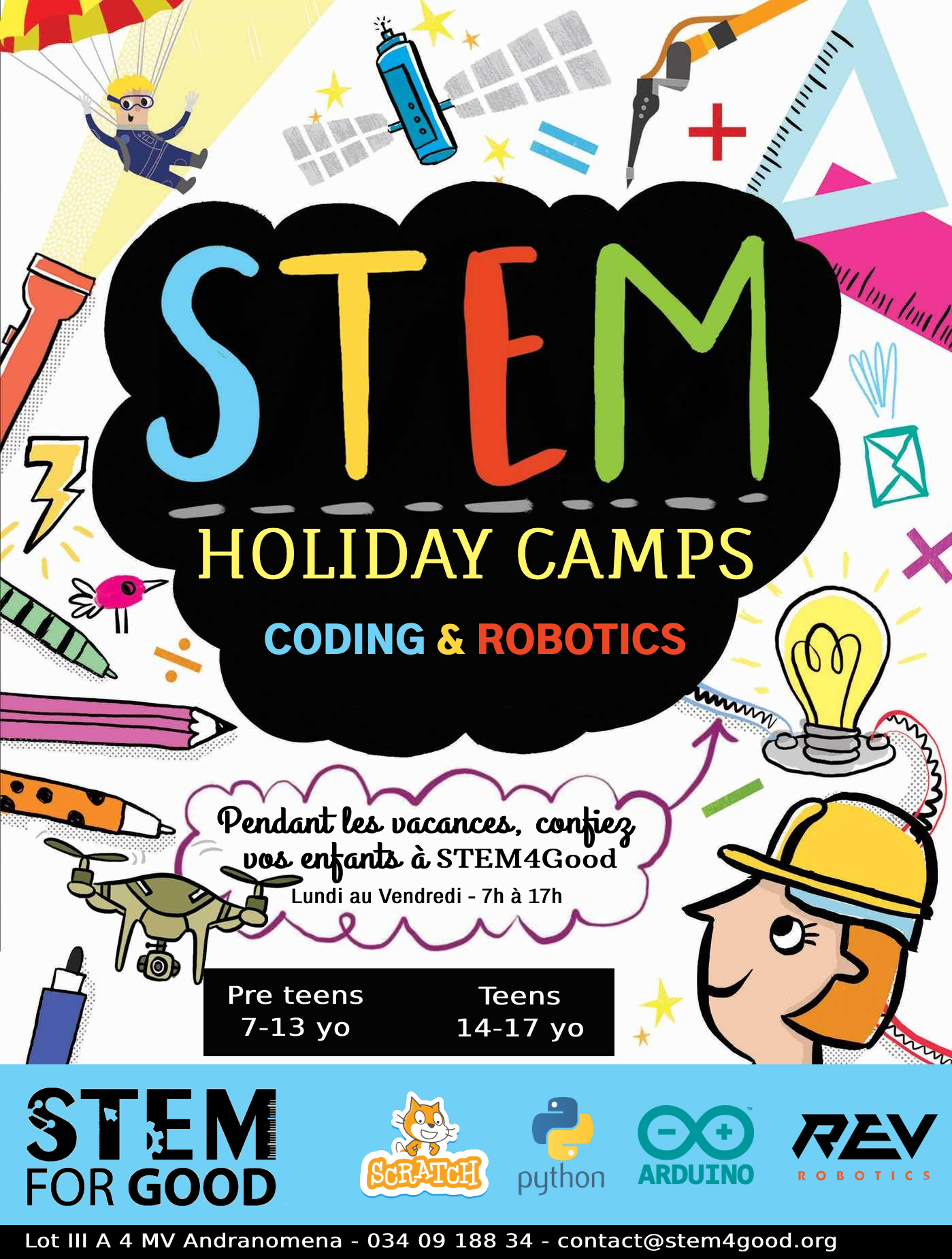 Découvrez pourquoi les STEM Holiday Camps profitent aux enfants
