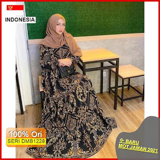 DMB1228 DRESS WANITA 1KG MUAT 4PCS SULTAN MAXY DRESS RAYON PREMIUM HITS SELEBGRAM KEKINIAN FASHION WANITA MUSLIMAH BARU 2021