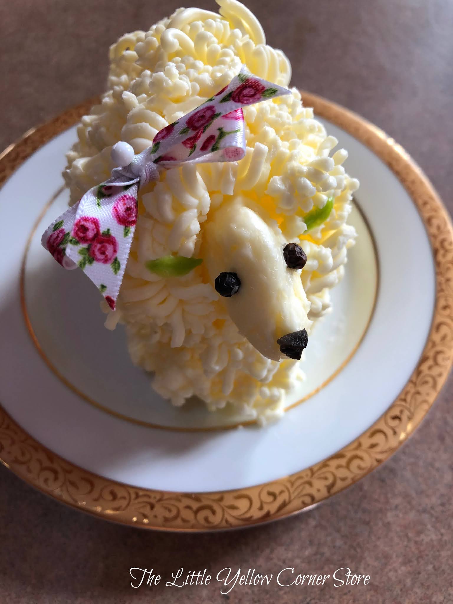 The Little Yellow Corner Store A Fluffy Butter Lamb for Easter