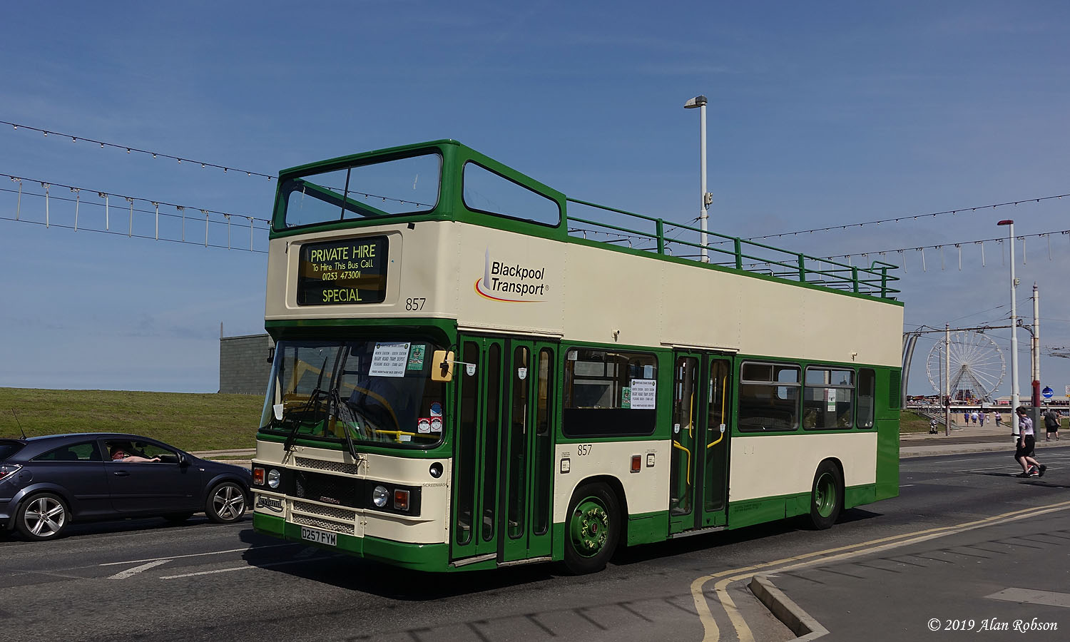 open top bus tours blackpool