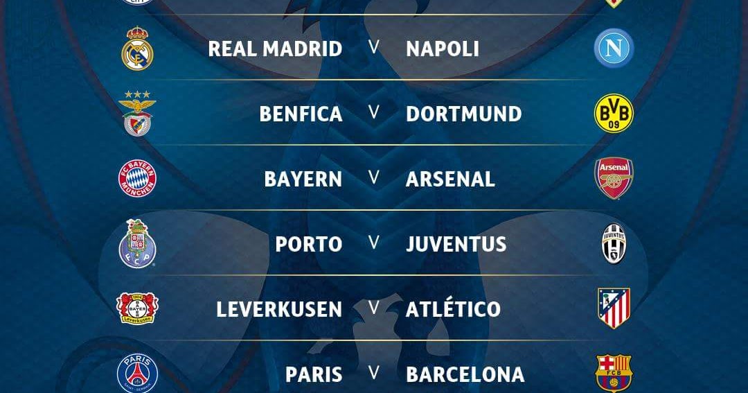 CHAMPIONS LEAGUE DRAWS