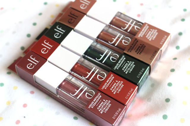 elf metalic eyeshadow review