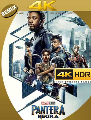 Black Panther (Pantera Negra) (2018) 4K REMUX 2160p UHD [HDR] Latino [GoogleDrive]
