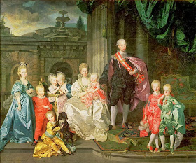 Leopold I, Grand Duke of Tuscany with his wife Maria Luisa and their children by Johann Zoffany, 1776