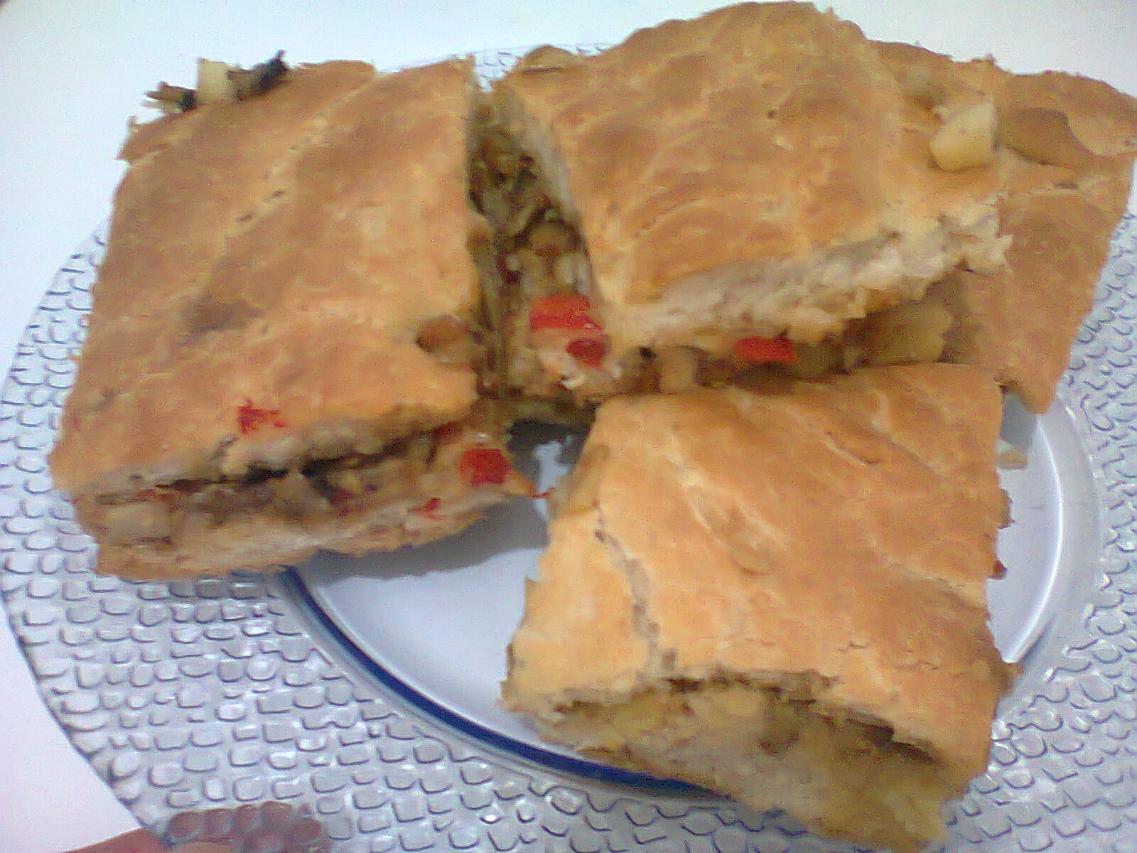 HAYATIMIZDAKİ LEZZETLER Mayalı Patlıcanlı El Açması Börek Tarifi