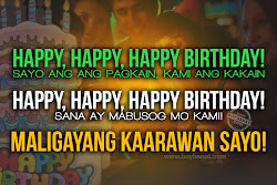 tagalog birthday quotes happy greetings quotesgram filipino friends wife sa friend funny pinoy distance husband kaibigan friendship na jokes ng