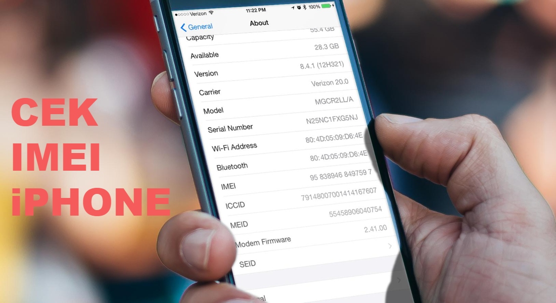 Cek IMEI iPhone Asli Online Dengan 6 Cara Mudah
