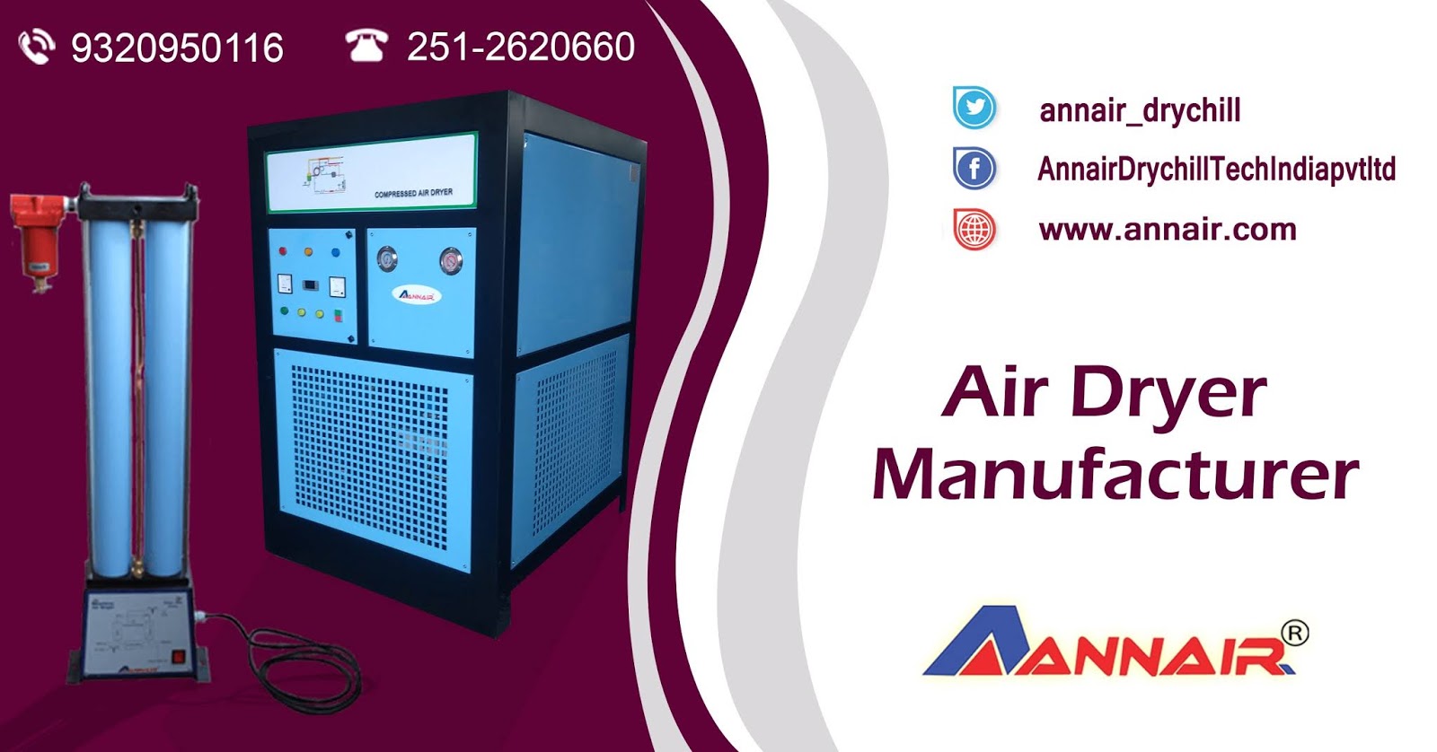 Air Dryer Manufacturers & Suppliers & Exporters Rerfrigerated Air Dryer
