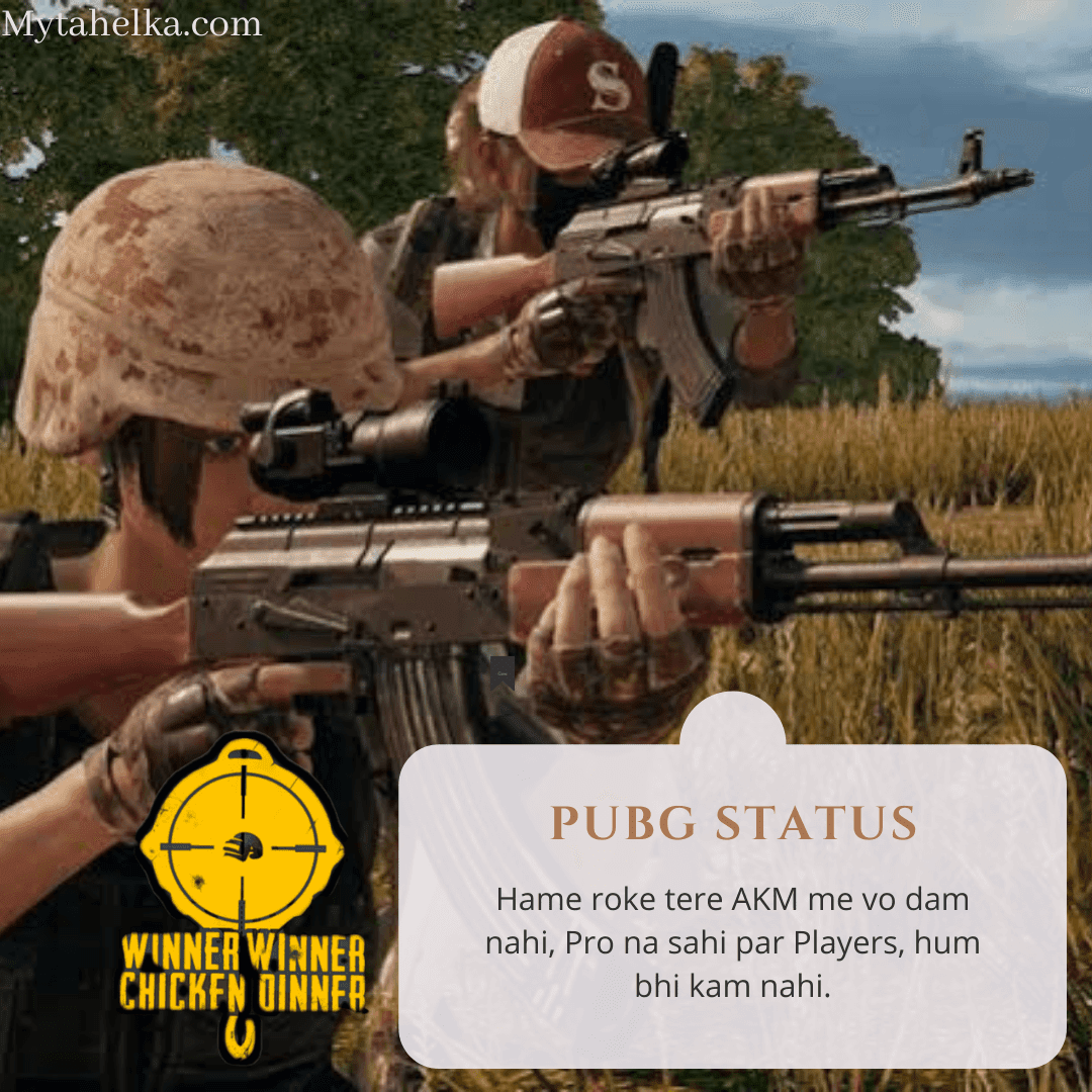 Pubg status for whatsapp