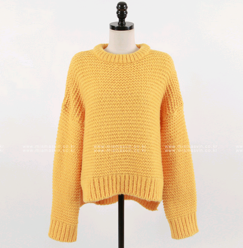[Miamasvin] Loose Fit Knit Pullover | KSTYLICK - Latest Korean Fashion ...
