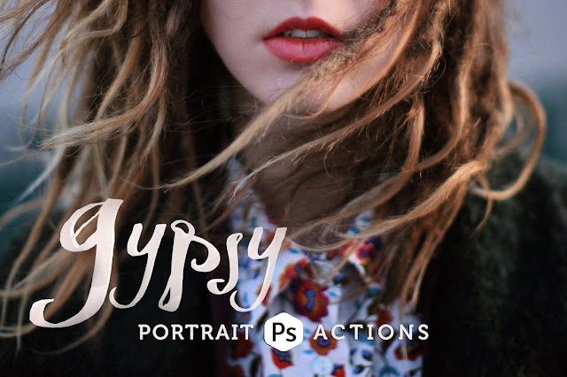 Gypsy Portrait Photoshop Actions