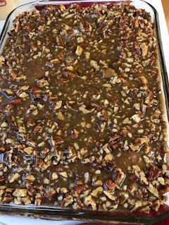 Broiled Topping, nuts, brown sugar