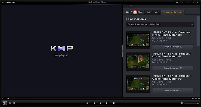 Descargar The KMPlayer Full Español + Serial