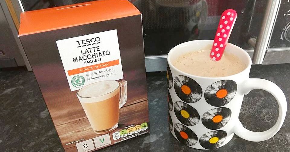 beverage upon beverage upon beverage Tesco Latte Macchiato Sachets