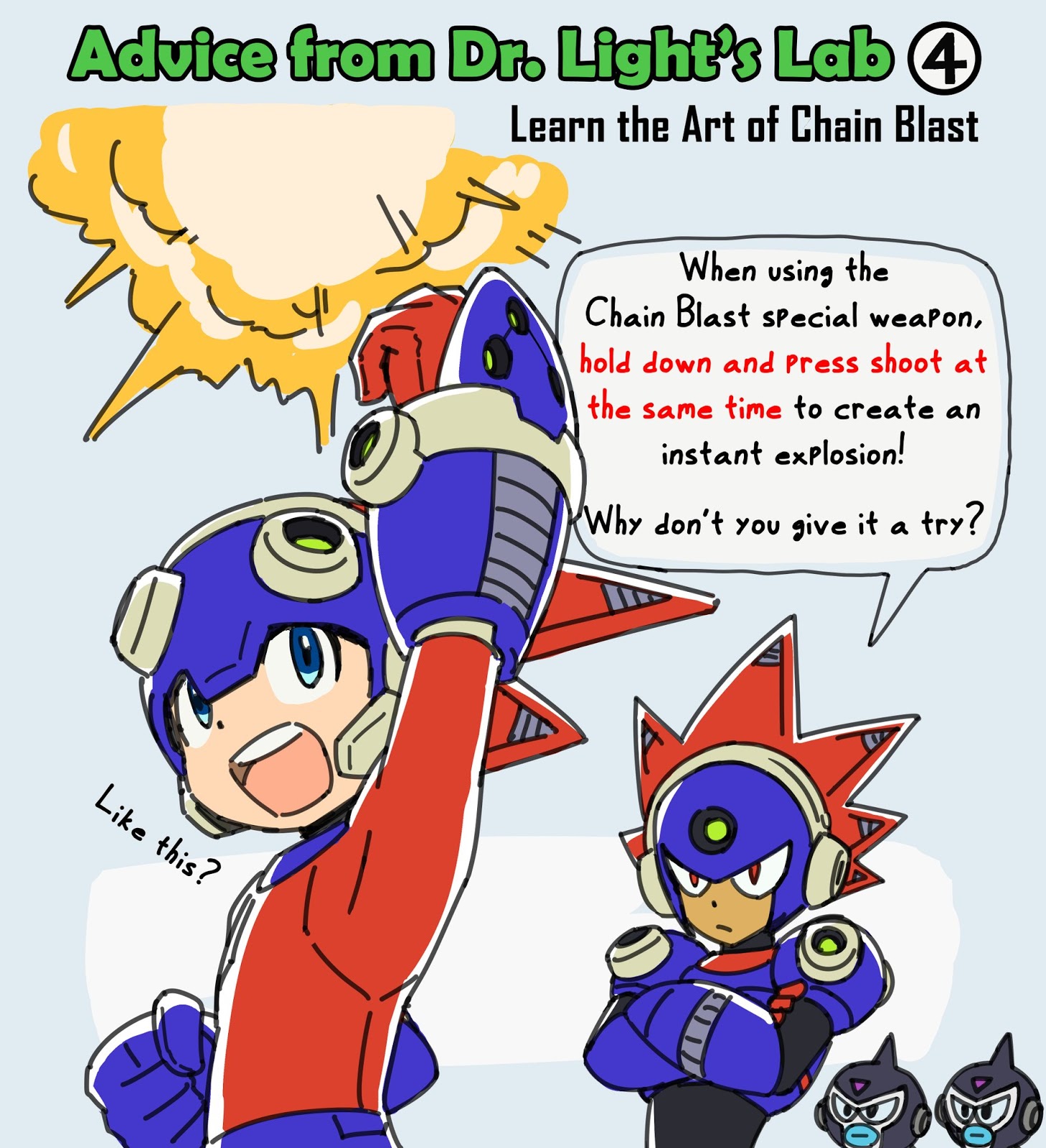 Advice from Dr. Lights Lab Comics.