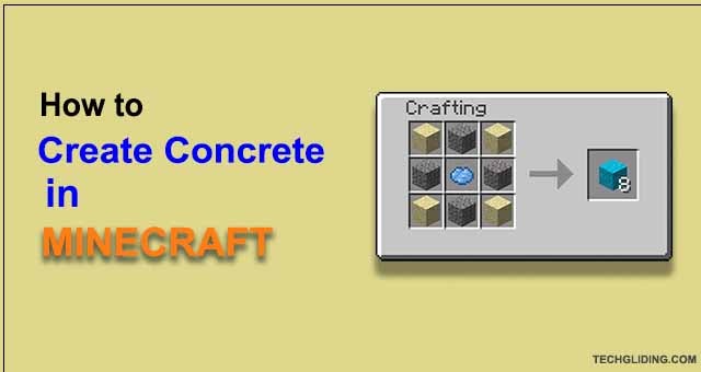 How to Make Concrete in Minecraft? (2022)