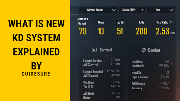 What is new kd system in PUBG MOBILE.? [UPDATED 2023]