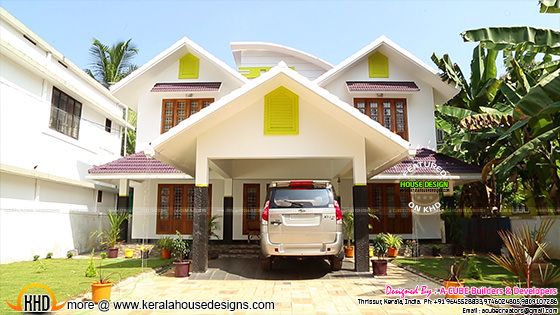 Work finished houe at Thrissur, Kerala