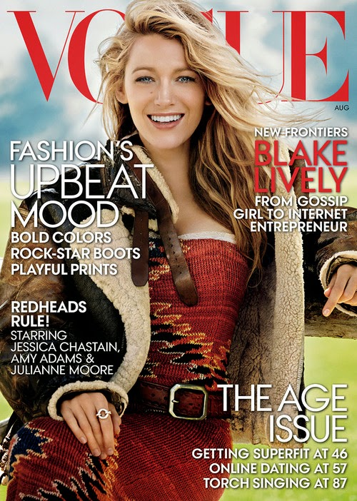 VJBrendan.com: 'Vogue' Cover Girl: Blake Lively