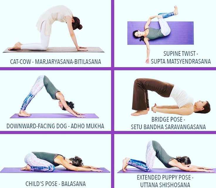 Yoga for constipation Constipation relief exercises