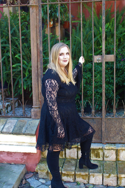 Outfit: vestido negro