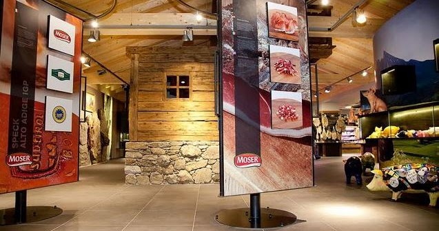 Golden Backstage: Moser Speckworld, museo e shop dello speck dell'Alto Adige