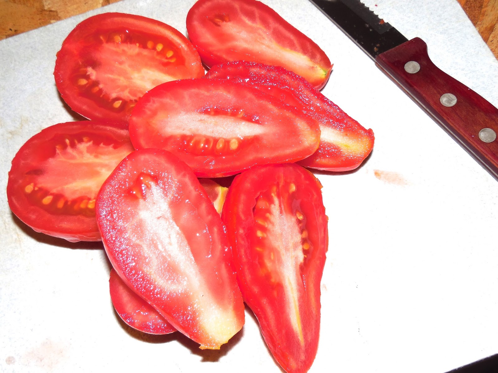 A matter of preparedness Canning Salsa....with Roma Tomatoes and a few