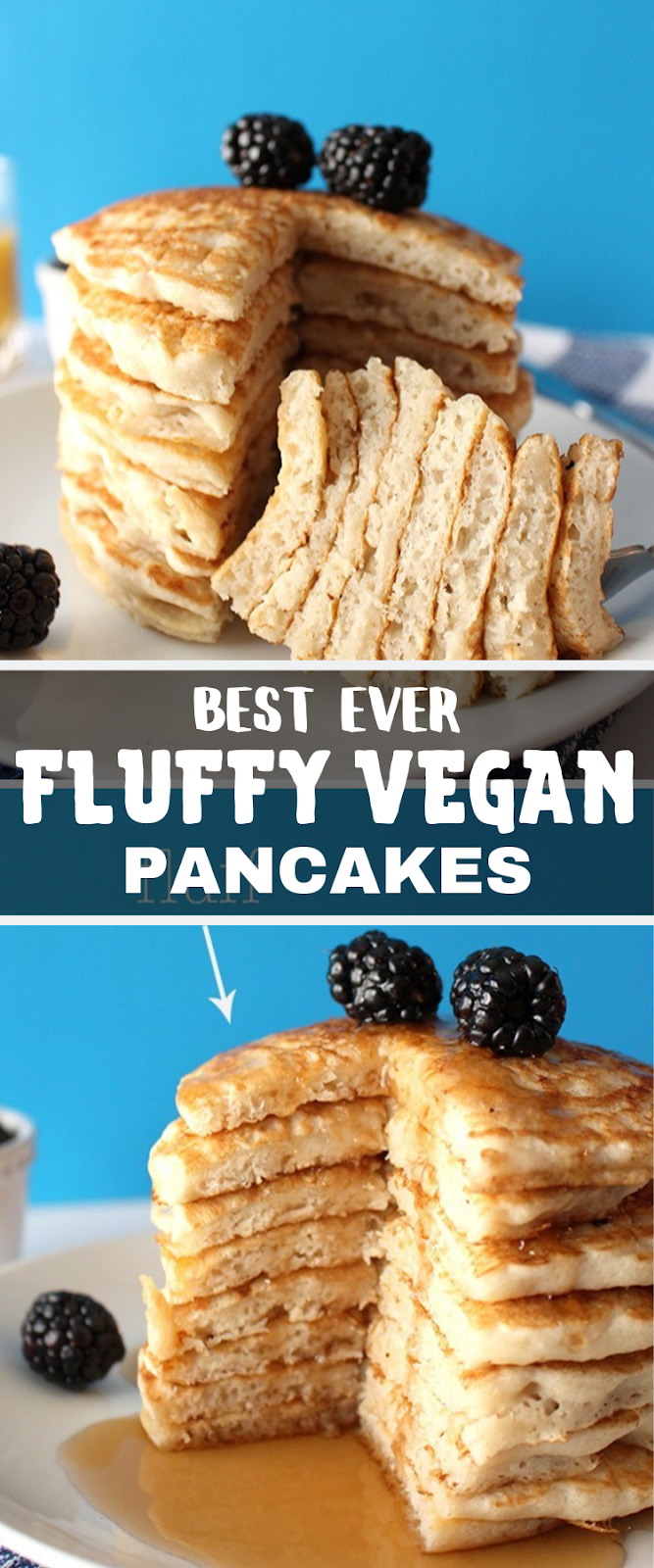 179 - Best Ever Fluffy Vegan Pancakes