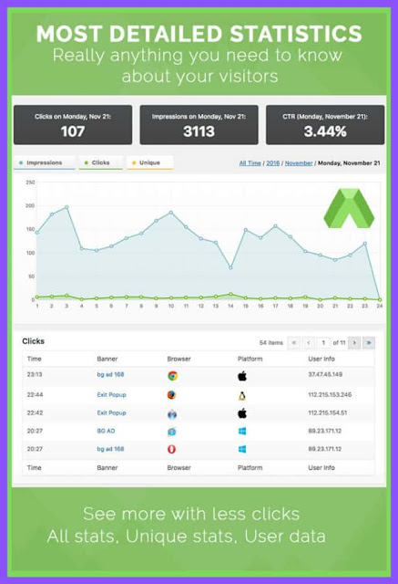 Statistics-of-running-ads-on-WordPress