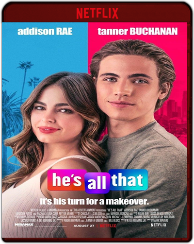 He's All That (2021) 1080p NF WEB-DL Dual Latino-Inglés [Subt. Esp] (Romance. Comedia)