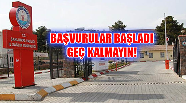 Şanlıurfa’da 100 şoför alınacak