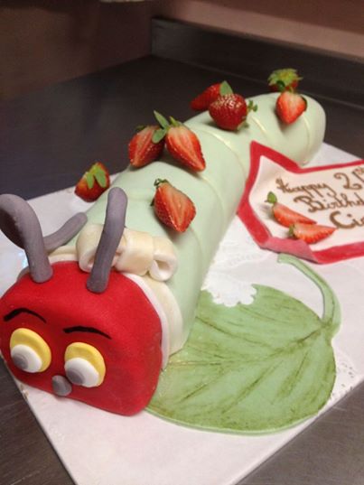 Caterpillar Cake