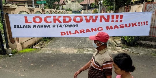 Viral! Zona Merah di Jakarta meningkat menjadi 324 RT