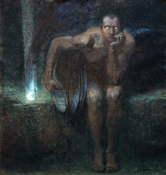 Lucifer, 1892 de Franz von Stuck