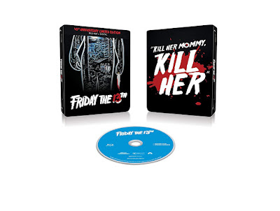 Friday The 13th 40th Anniversary Limited Edition Bluray Cover Art