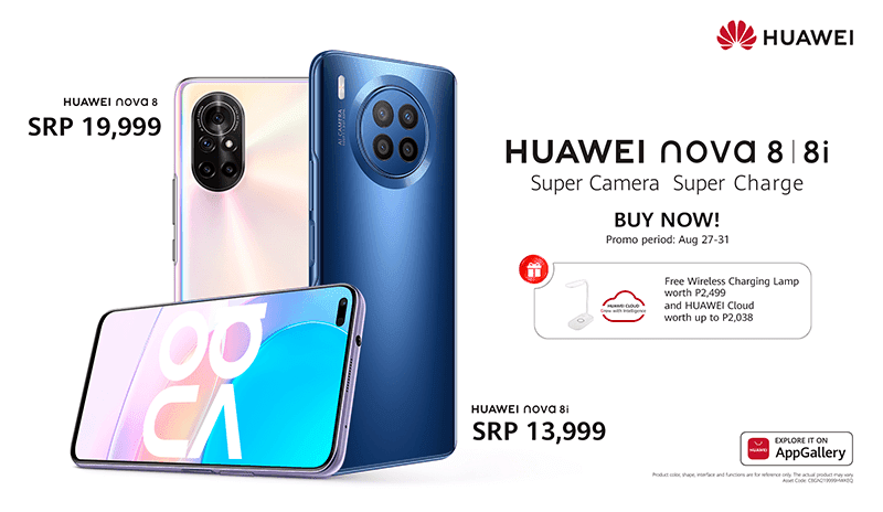 Huawei Nova 8i And Nova 8 Are Now Available For Purchase In The