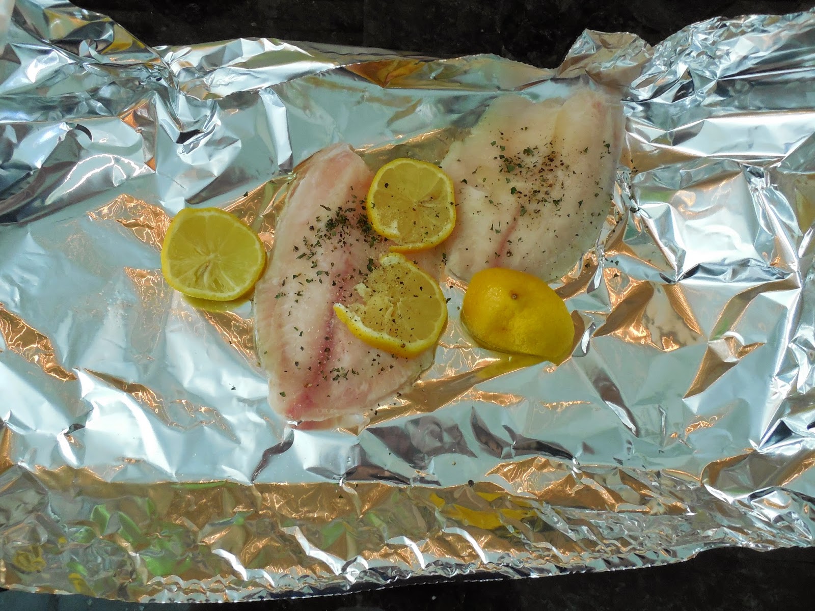 Two Kid Kitchen crockpot lemon tilapia