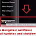 Cara Mengatasi notifikasi  Install updates and shutdown pada saat mematikan komputer di Start Menu Windows