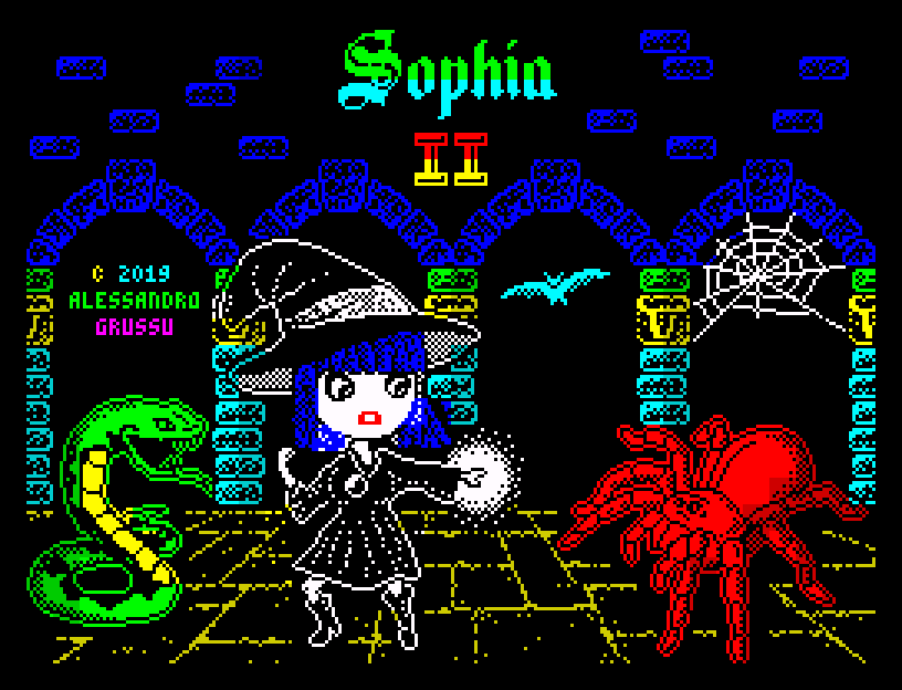 Indie Retro News: SOPHIA II - Enhanced remake of Matthew Smith's