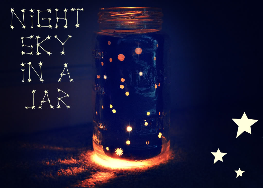 SOMETHiNG MONUMENTAL: How to Make a Constellation Jar