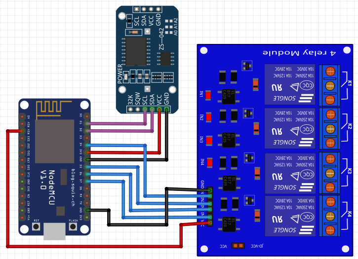 HOME AUTOMATION v01 USING ESP8266 (NODEMCU) - ElectronicDIYs