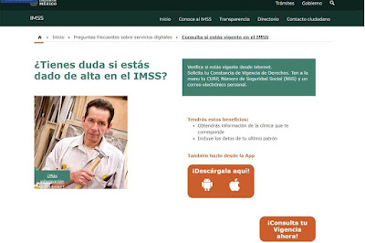 En el IMSS se puede hacer en línea la consulta de Vigencia de Derechos