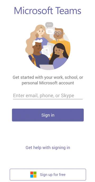 how to use MS teams app on laptop for students