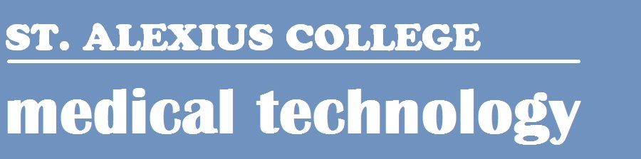ST. ALEXIUS COLLEGE - MEDICAL TECHNOLOGY
