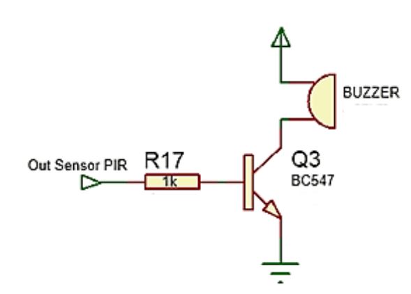 Implementasi Sensor PIR dengan kendali Analog