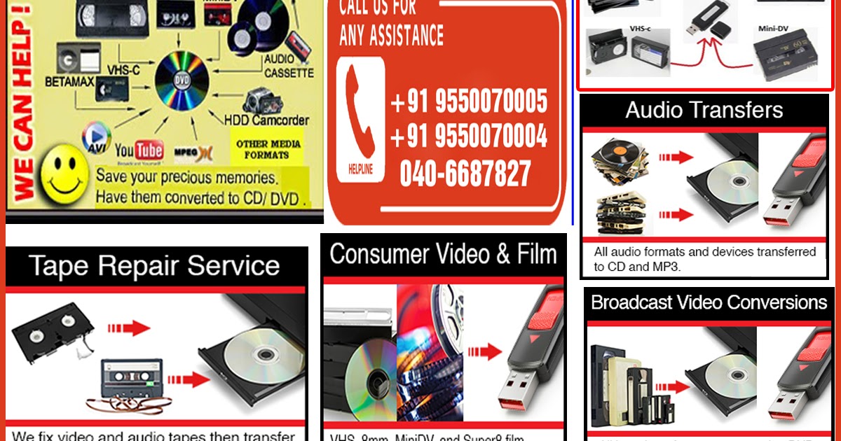 VCR VHS Cassette to DVD Conversion,HI8 VCR VHS Cassette DVD,VIDEO