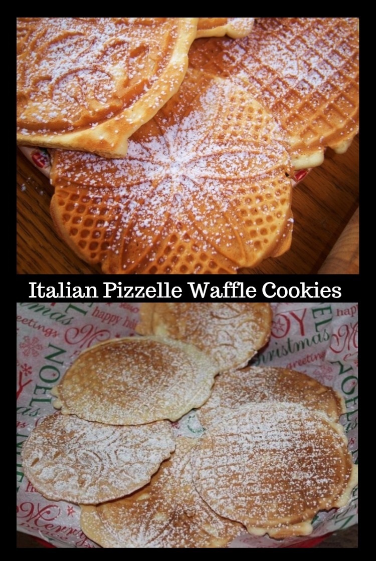 Italian Pizzelle Waffle Cookie What's Cookin' Italian Style Cuisine
