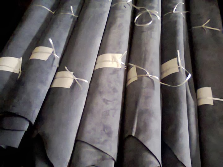 AIMRON Leather (Pvt) Ltd PU Laminated Split Finish Leather, Cow Suede